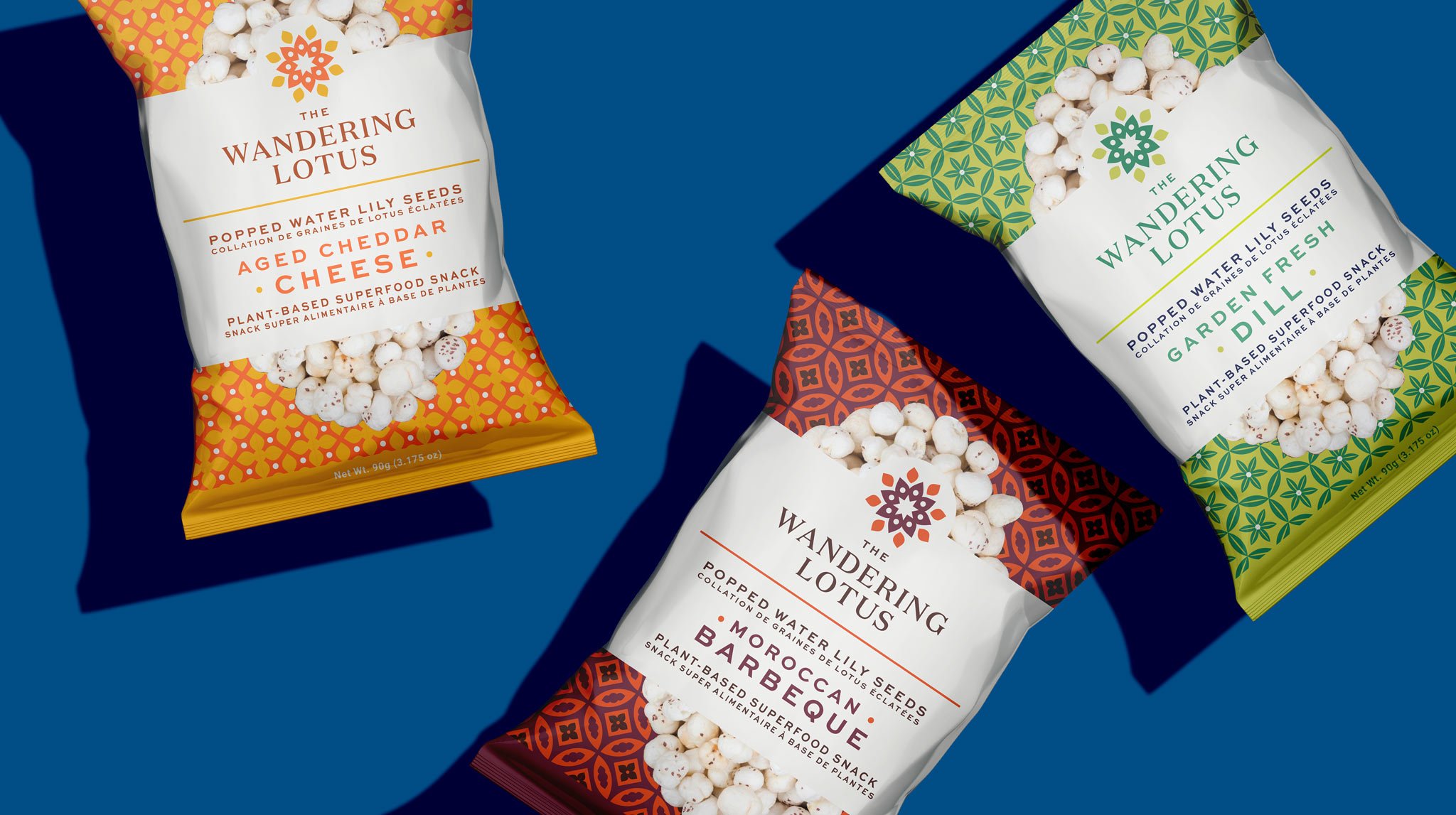Wandering Lotus assorted puffed lotus seeds pillow bags